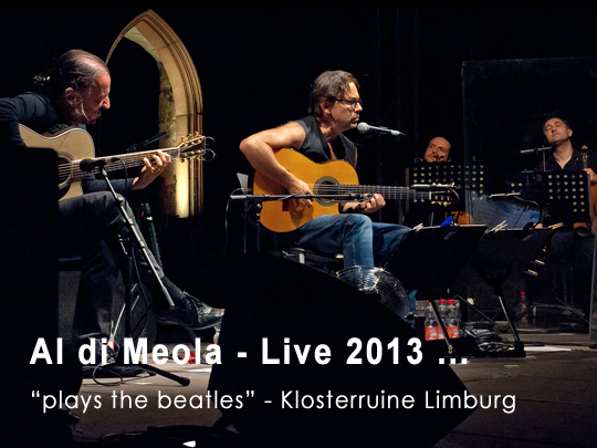 Klosterruine Limburg - Al di Meola 27. Juli 2013