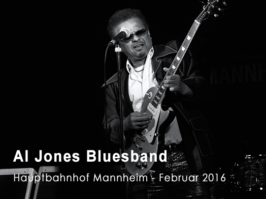 Mannheim Hauptbahnhof - Al Jones Bluesband - 26. Februar 2016